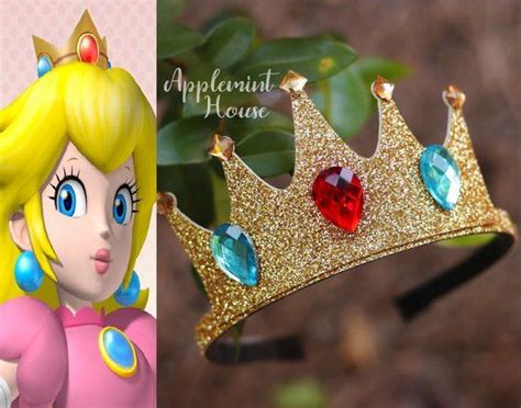 princess peach crown adult